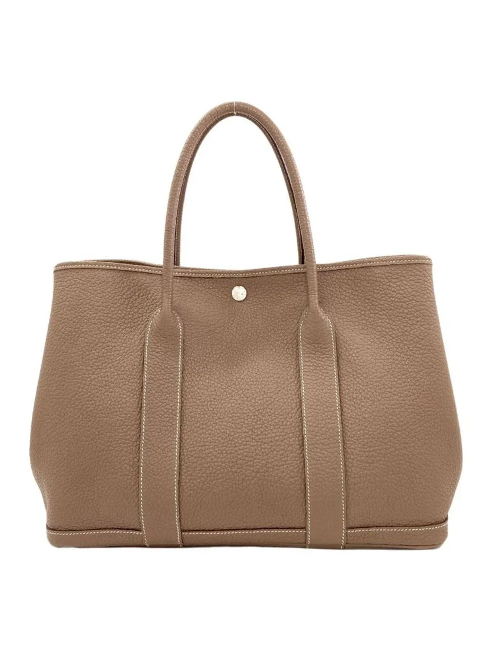 Hermes Garden Party PM Etop Silver Tote Negotiating